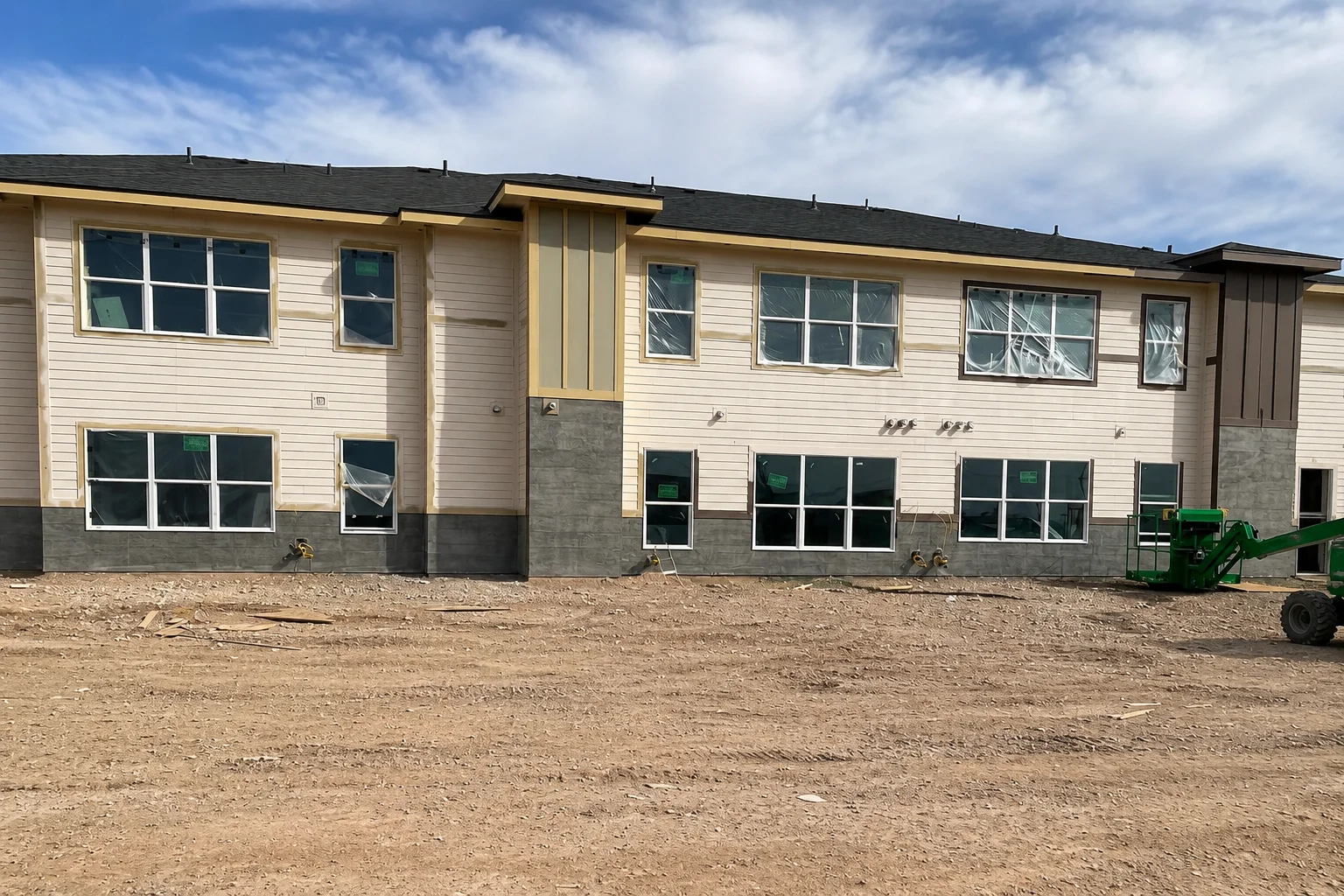 Stucco repair project